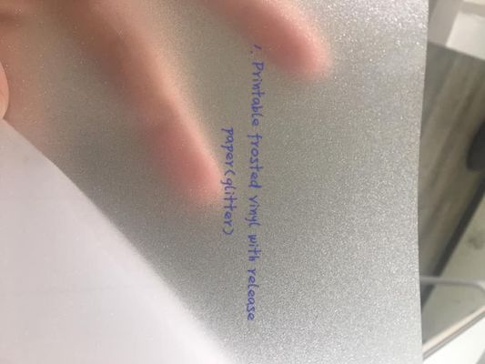 UV Resistant Glitter Vinyl Sticker Long-Lasting and Eye-Catching for White or Silver Surfaces