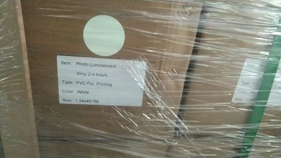Eco-solvent/solvent/UV-printende reflecterende vinylsticker met glow-in-the-dark-functie en UV-bestendigheid