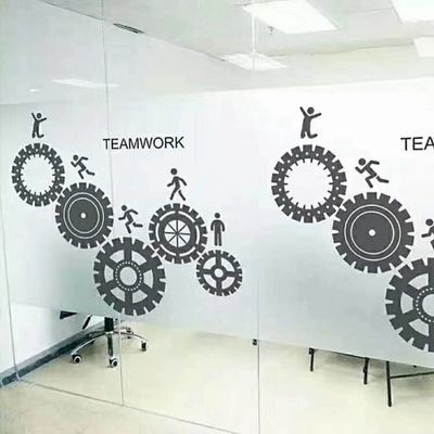 UV-bestendige zelfklevende glazen glitter venster Sticker PVC film 100mic Dikte 30% doorlaatbaarheid