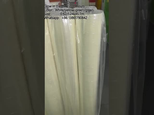 Zelflichtgevende sticker voor IMO-borden Fotolichtgevend vinyl gloeit in het donker voor identificatieborden